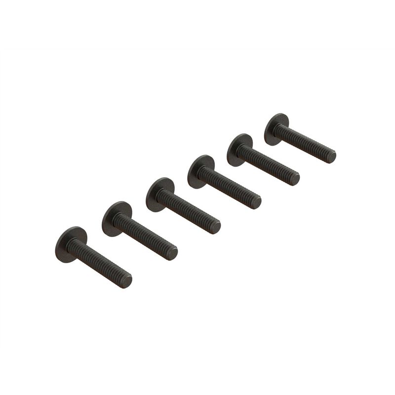 [ ARA727420 ] Arrma  Flange Button Hd Scrw M4x20mm(6