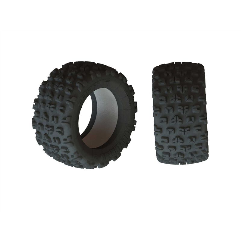 [ ARA520055 ] Arrma  Copperhead2 SB MT Tire & Ins (2 st)