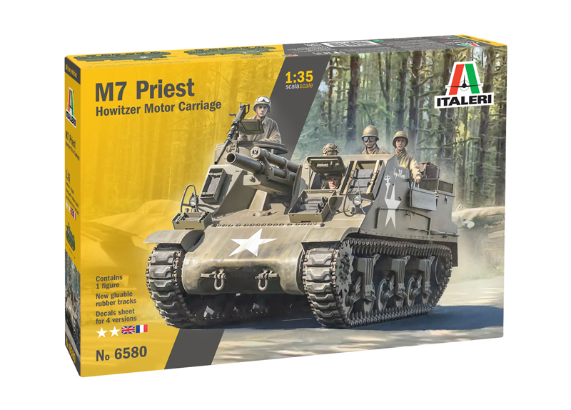 [ ITA-6580 ] Italeri M7 priest 1/35