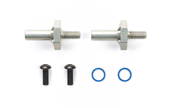 [ T54996 ] Tamiya M-Chassis Lightweight One-Piece Aluminum Axle & Hub Set