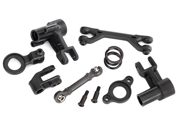 [ TRX-8543 ] Traxxas  Steering bellcranks/ servo saver/ servo saver spring/ servo spring retainer/servo horn, steering - TRX8543