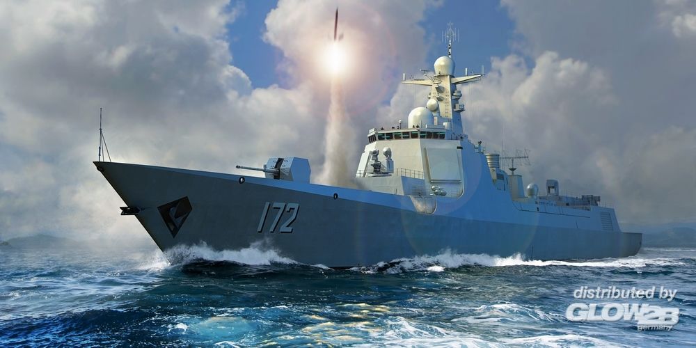 [ TRU06732 ] Trumpeter PLA Navy Type 052D Destroyer 1/700