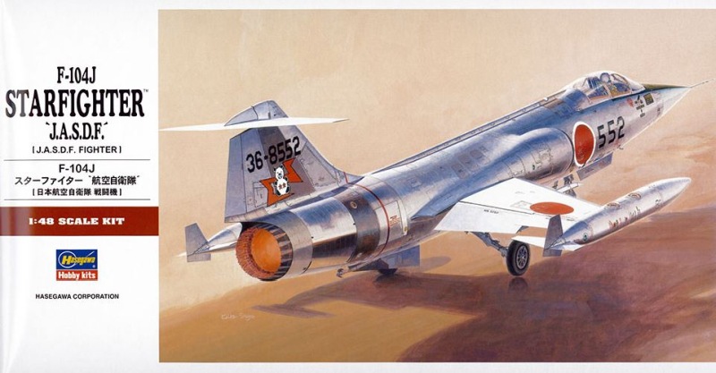 [ HAS07218 ] Hasegawa F-104J Starfighter "J.A.S.D.F. PT18 1/48