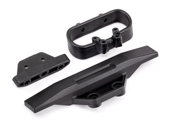[ TRX-9036 ] Traxxas Bumper, rear/ bumper mount, rear/ bumper support, rear - TRX9036