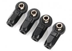 [ TRX-8958 ] Traxxas  Rod ends (4) (assembled with steel pivot balls) (replacement ends for #8547A, 8547R, 8547X, 8948A, 8948G, 8948R, 8948X, 8997A, 8997G, 8997R, 8997X) - TRX8958
