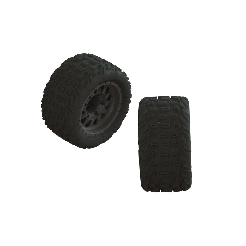 [ ARA550091 ] dBOOTS Katar MT Pre-Mounted Tire 14mm Hex