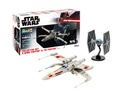 [ RE06054 ] Revell Collector Set X-Wing Fighter 1/57 & Tie Fighter 1/65