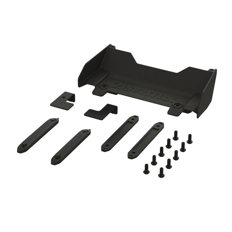 [ ARA480045 ] Arrma Rear Wing and Roof Skids Set