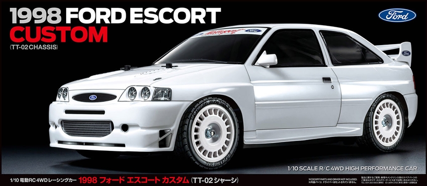 [ T58691 ] Tamiya Ford Escort 1998 custom 1/10