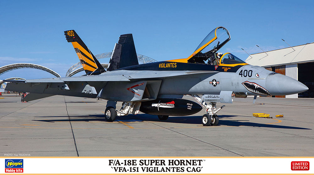 [ HAS02365 ] Hasegawa F/A-18E Super Hornet 'VFA-151 Vigilantes CAG' 1/72