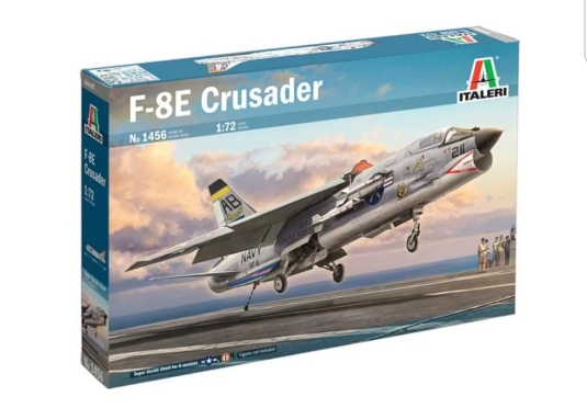 [ ITA-1456 ] Italeri F-8E Crusader 1/72
