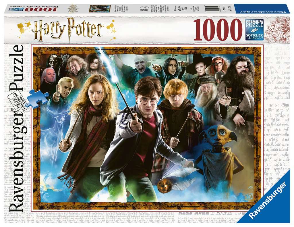 [ RAV151714 ] Ravensburger De tovenaarsleerling Harry Potter - 1000 stukjes