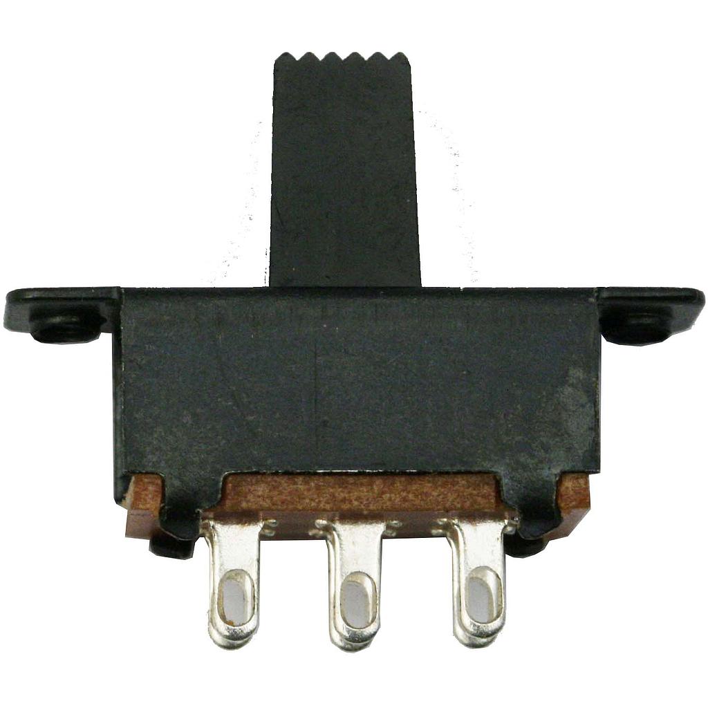 [ MU70821 ] schuifschakelaar  23mm  2xUM   50V/0.3A  1st