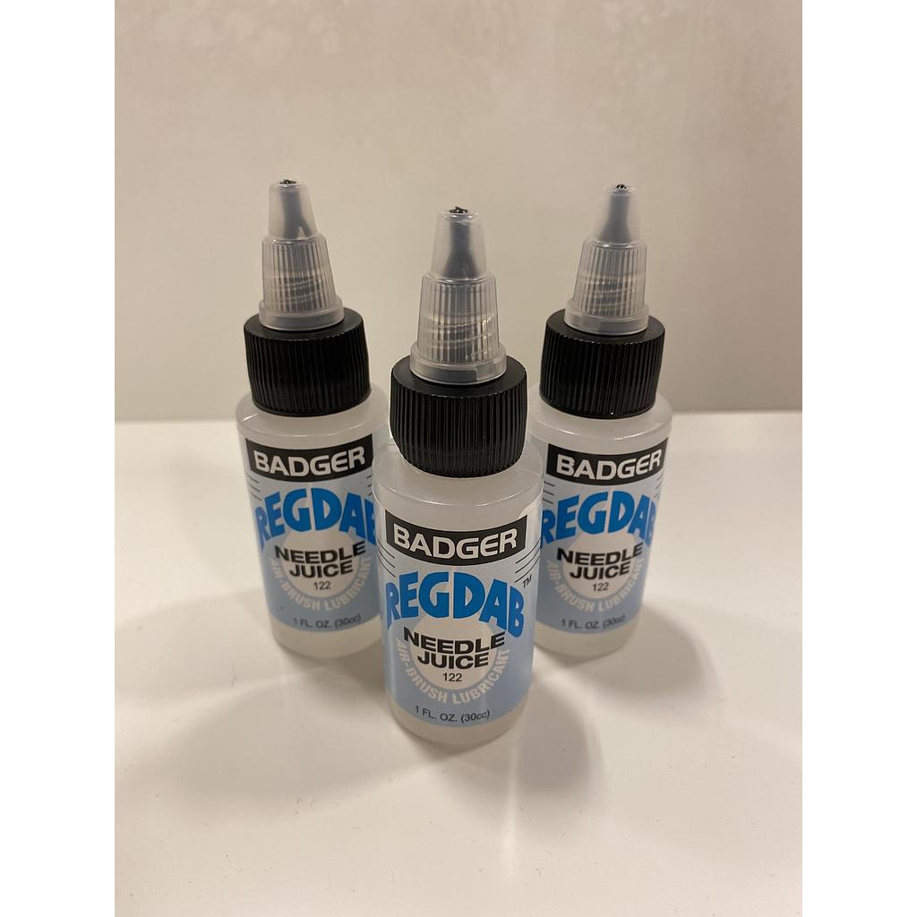 [ BA51122 ] Badger Regdab Needle Juice (Airbrush Lubricant) 30cc