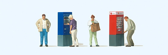 [ PRE10751 ] Preiser aan de automaten 1/87 