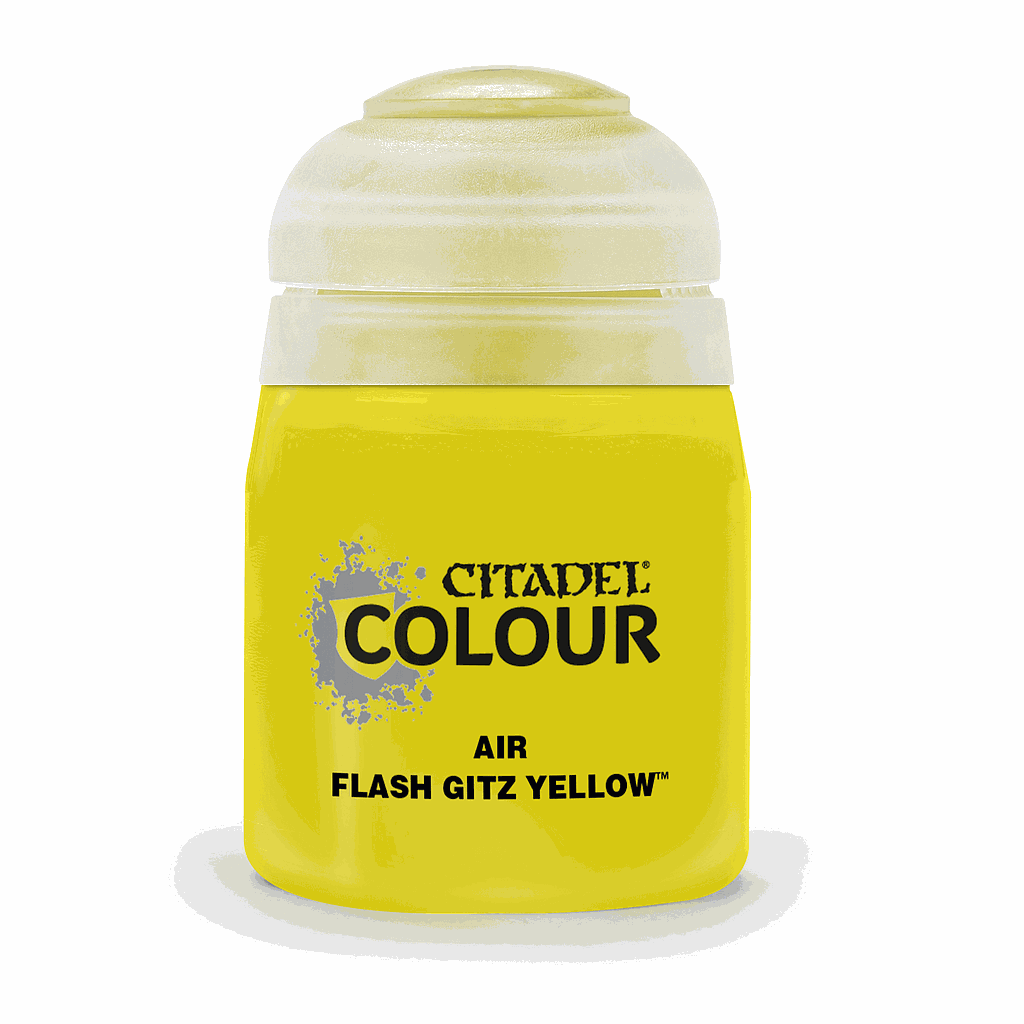 [ GW28-20 ] Games Workshop AIR: FLASH GITZ YELLOW 24ml