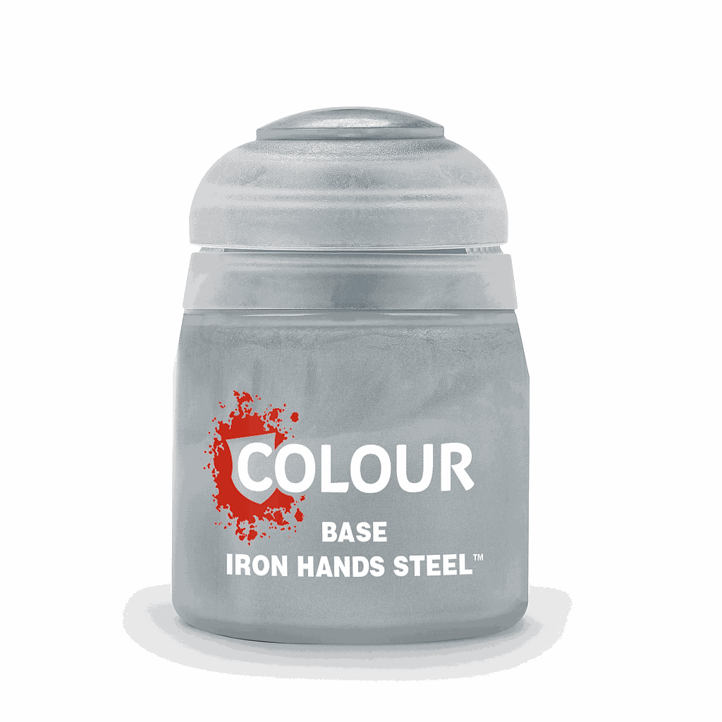 [ GW21-46 ] Games Workshop BASE: IRON HANDS STEEL 12ml