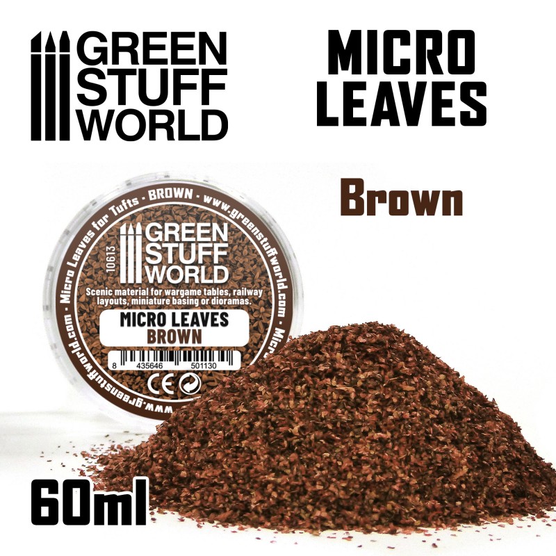 [ GSW10613 ] Green stuff world Micro Leaves - Brown mix 60ml