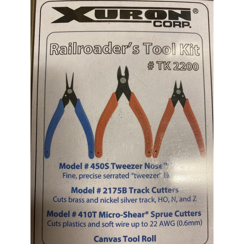 [ XUTK2200 ] Xuron Railroader's Tool kit (3pcs.)