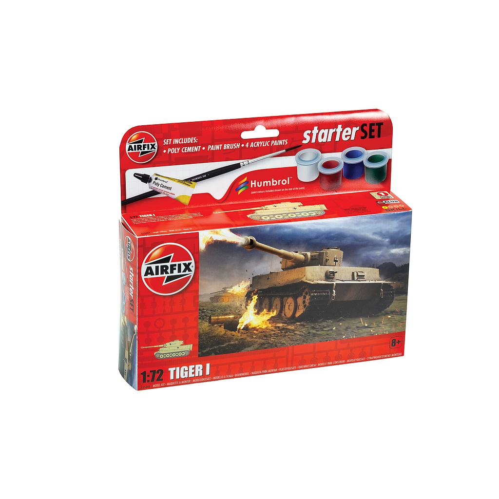 [ AIRA55004 ] Airfix Starter Set - New Tiger 1 1/72 