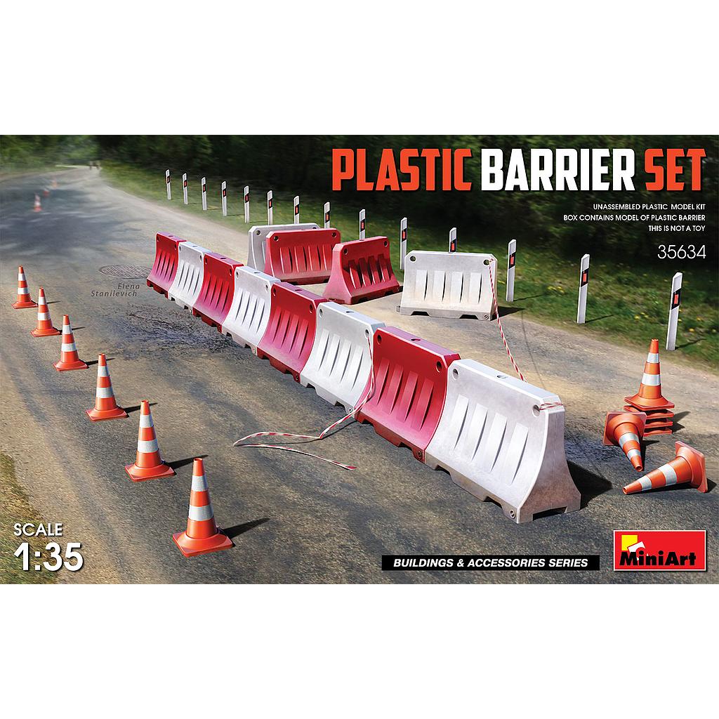 [ MINIART35634 ] Plastic Barrier Set 1/35