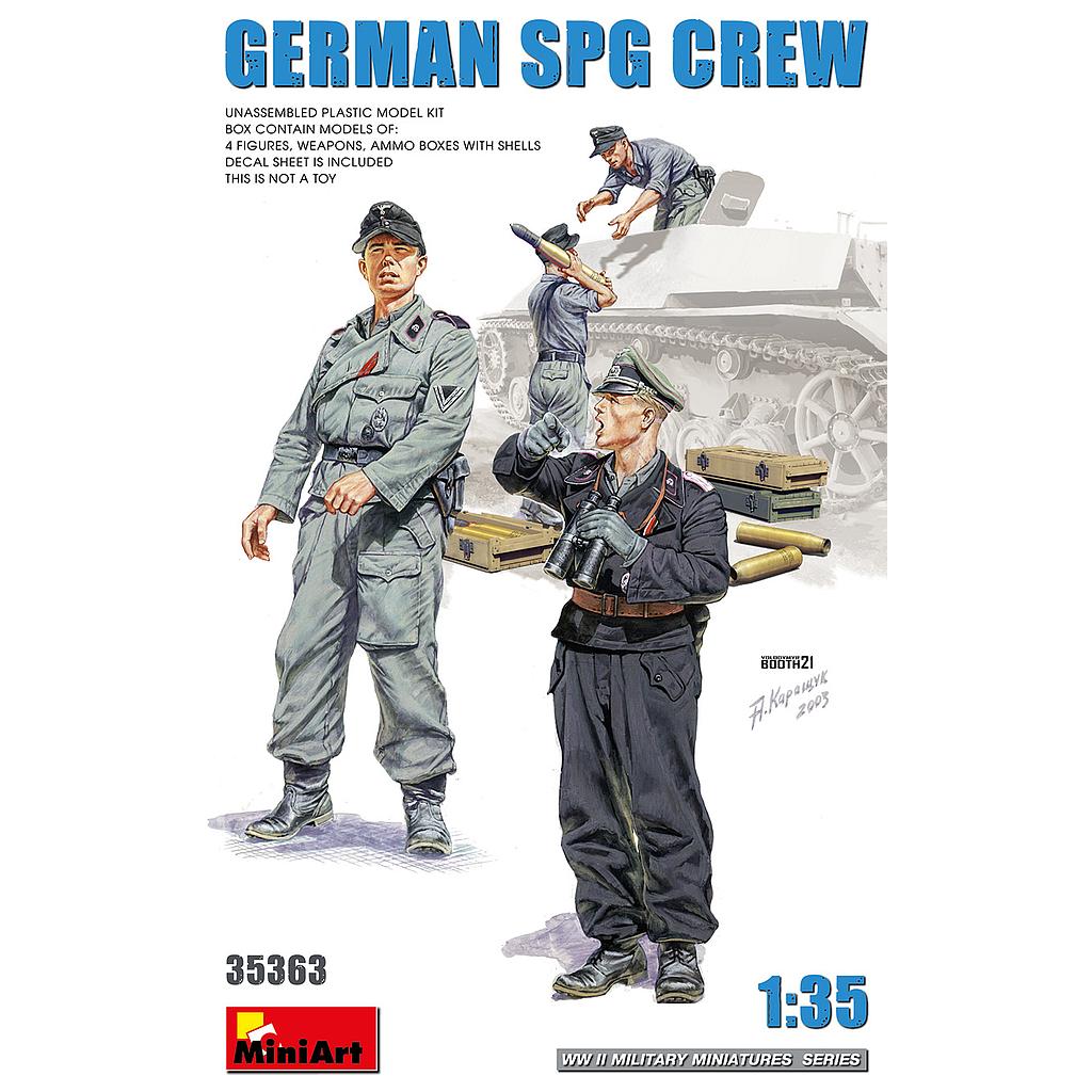 [ MINIART35363 ] German SPG Crew 1/35