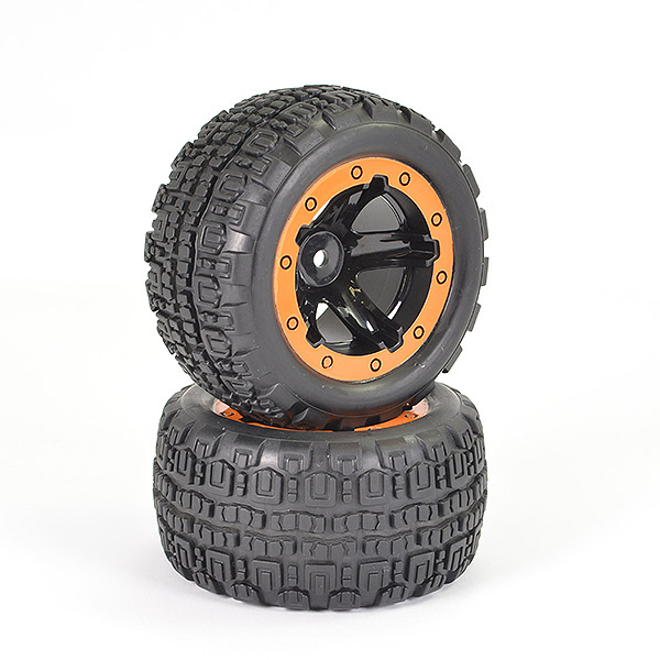 [ FTX9765 ] FTX TRACER TRUGGY WHEEL/TYRES COMPLETE (PR)