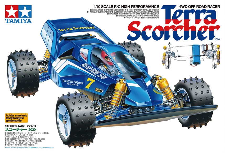 [ T47442 ] Tamiya Terra Scorcher  1/10  remake 