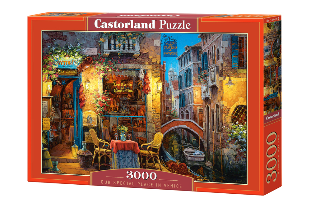 [ CASTOR300426 ] Castorland Puzzle Our Special Place in Venice - 3000 stukjes