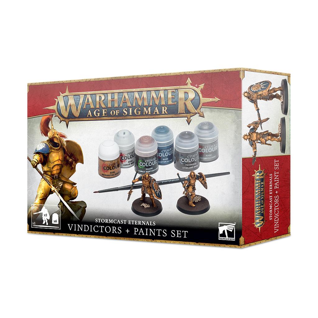 [ GW60-10 ] AGE OF SIGMAR VINDICTORS + PAINT SET