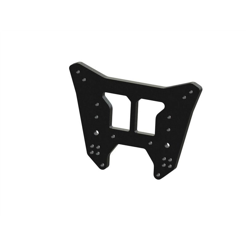 [ ARA320581 ] Rear Shock Tower Aluminium Black