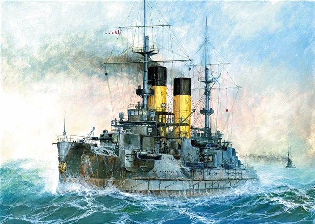 [ ZVE9026 ] Zvezda "Knyaz Suvorov" Flagship of the 2nd pacific squadron battleship 1/350