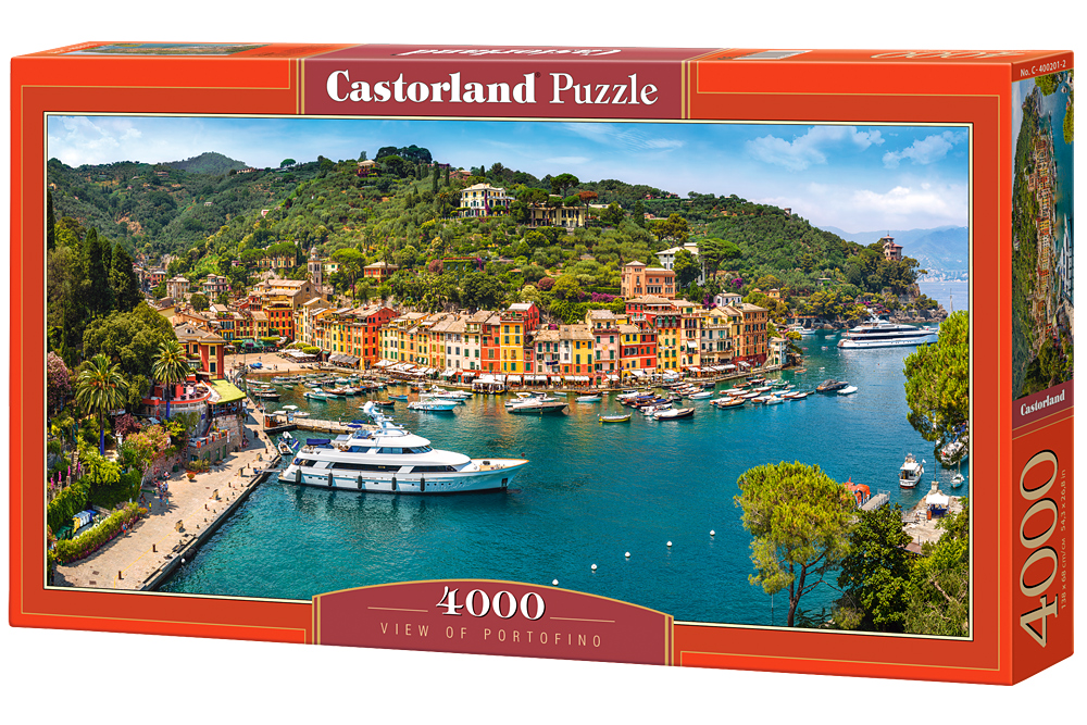 [ CASTOR400201 ] View of portofino - 4000 stukjes