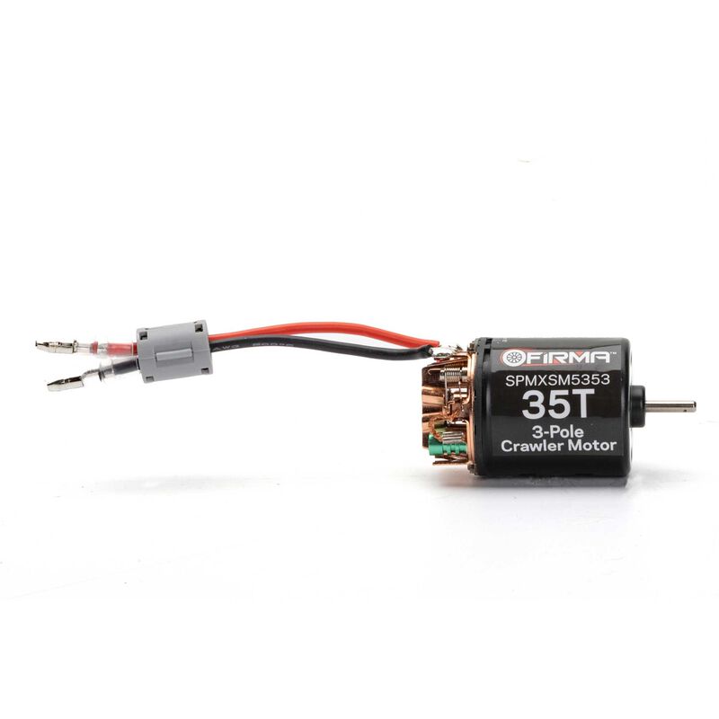[ SPMXSM5353 ] Firma 35T Rebuildable 3 Pole Brushed Crawler Motor