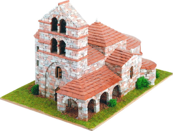 [ DOMUS40087 ] Domus Arte Romanica S. Salvador de Cantamuda 1/85