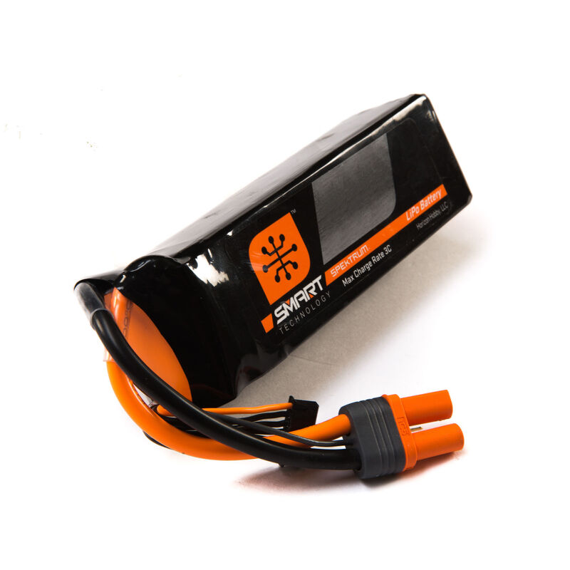 [ SPMX70006S30 ] Spektrum 22.2V 7000mAh 6S 30C Smart LiPo Battery: IC5