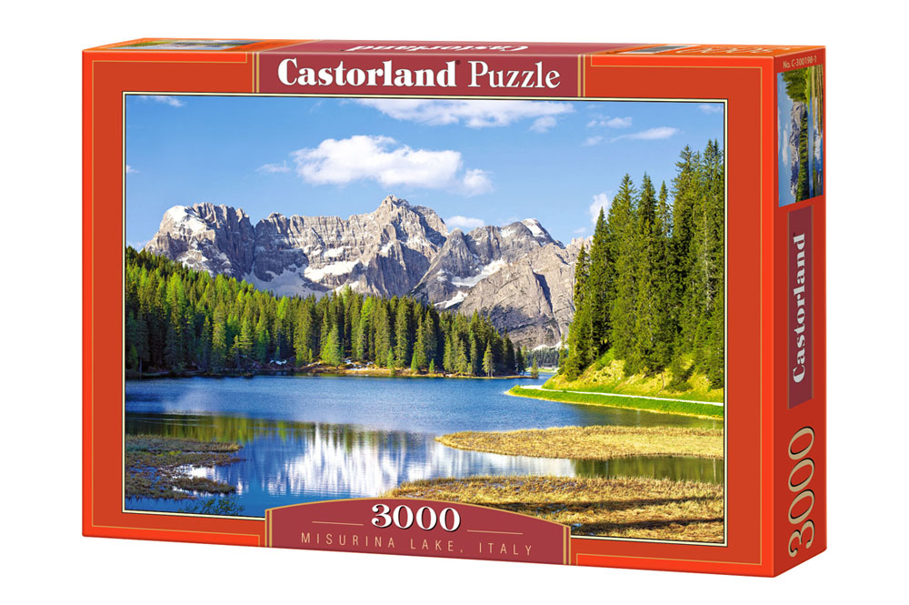 [ CASTOR300198 ] Castorland MISURINA LAKE, ITALY  3000 stukjes