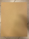 [ CADAPAQUE5MMBRUIN ] Cadapaque/foam board/maquettekarton 5mm bruin gerecycleerd papier 50x65cm