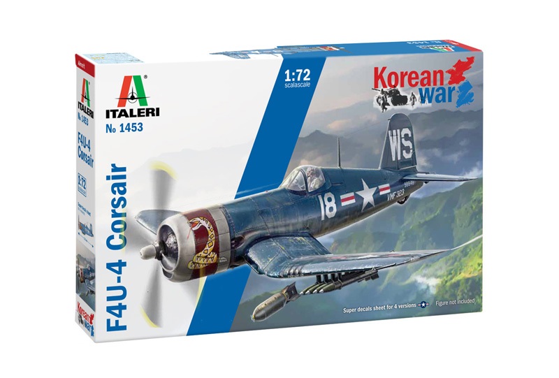 [ ITA-1453S ] Italeri F4U-4 Corsair 1/72 (Korean War)
