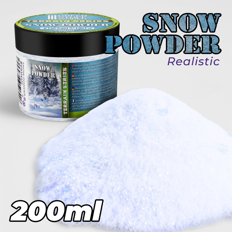 [ GSW11190 ] Green stuff world REALISTIC Model SNOW Powder 200ml