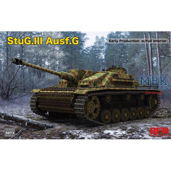 [ RFM5073 ] Ryefield model StuG III Ausf. G early full Interior  1/35