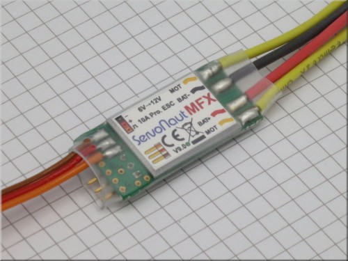[ SERVONAUT-MFX ] MFX Profi-Snelheidsregelaar 10A / 16kHz