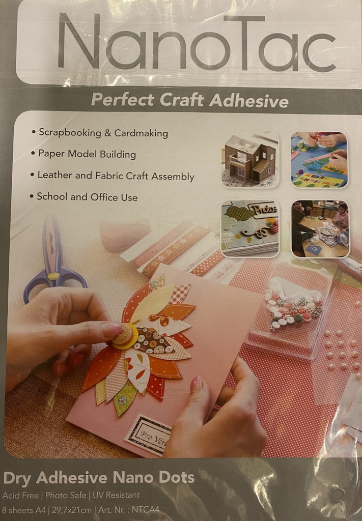 [ NANOTACNTCA4 ] Lijmvellen voor hobby gebruik