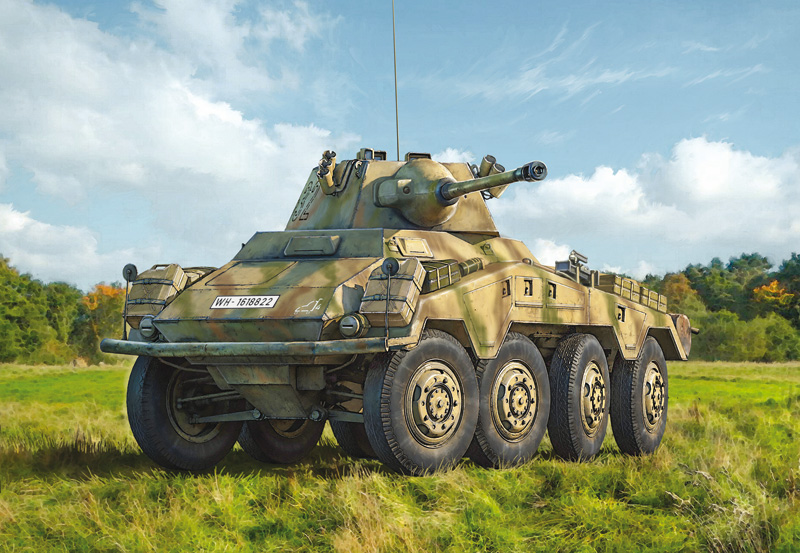 [ ITA-6572 ] Italeri Sd.Kfz. 234/2 Puma  1/35