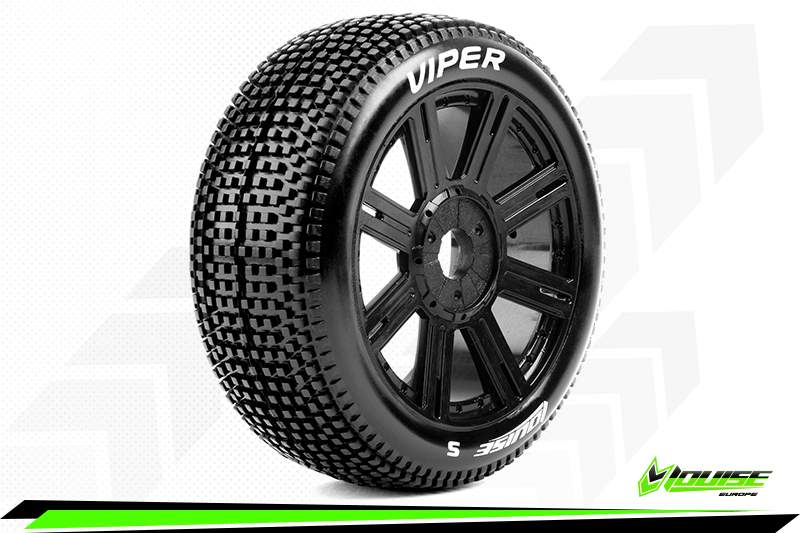 [ PROLR-T3194SB ] Louise RC - B-VIPER-JA - 1/8 Buggy Banden - Hex 17mm