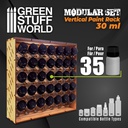 [ GSW11242 ] Green stuff world Modular Paint Rack - VERTICAL 30ml