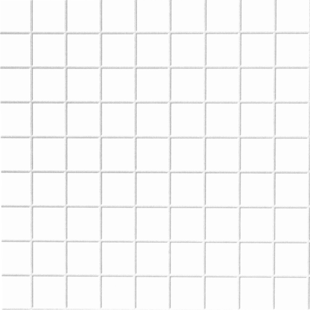 [ MM70970 ] Mini Mundus Witte Tegels, Vierkant, Reliëf 297x400mm