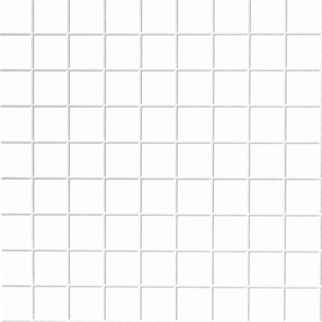 [ MM70970 ] Mini Mundus Witte Tegels, Vierkant, Reliëf 297x400mm