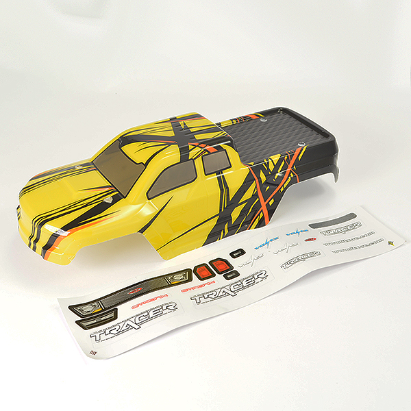 [ FTX9792 ] FTX TRACER TRUCK BODY & DECAL - YELLOW OPTION