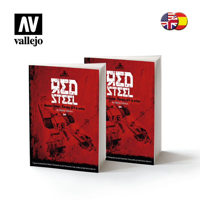 [ VAL75043 ] Vallejo Red Steel Modern Sovier/Russian AFV in action